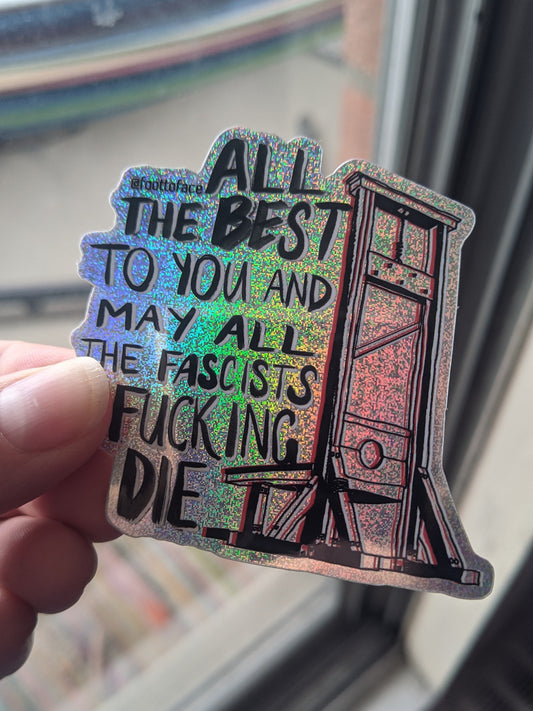 All The Best To You Sticker