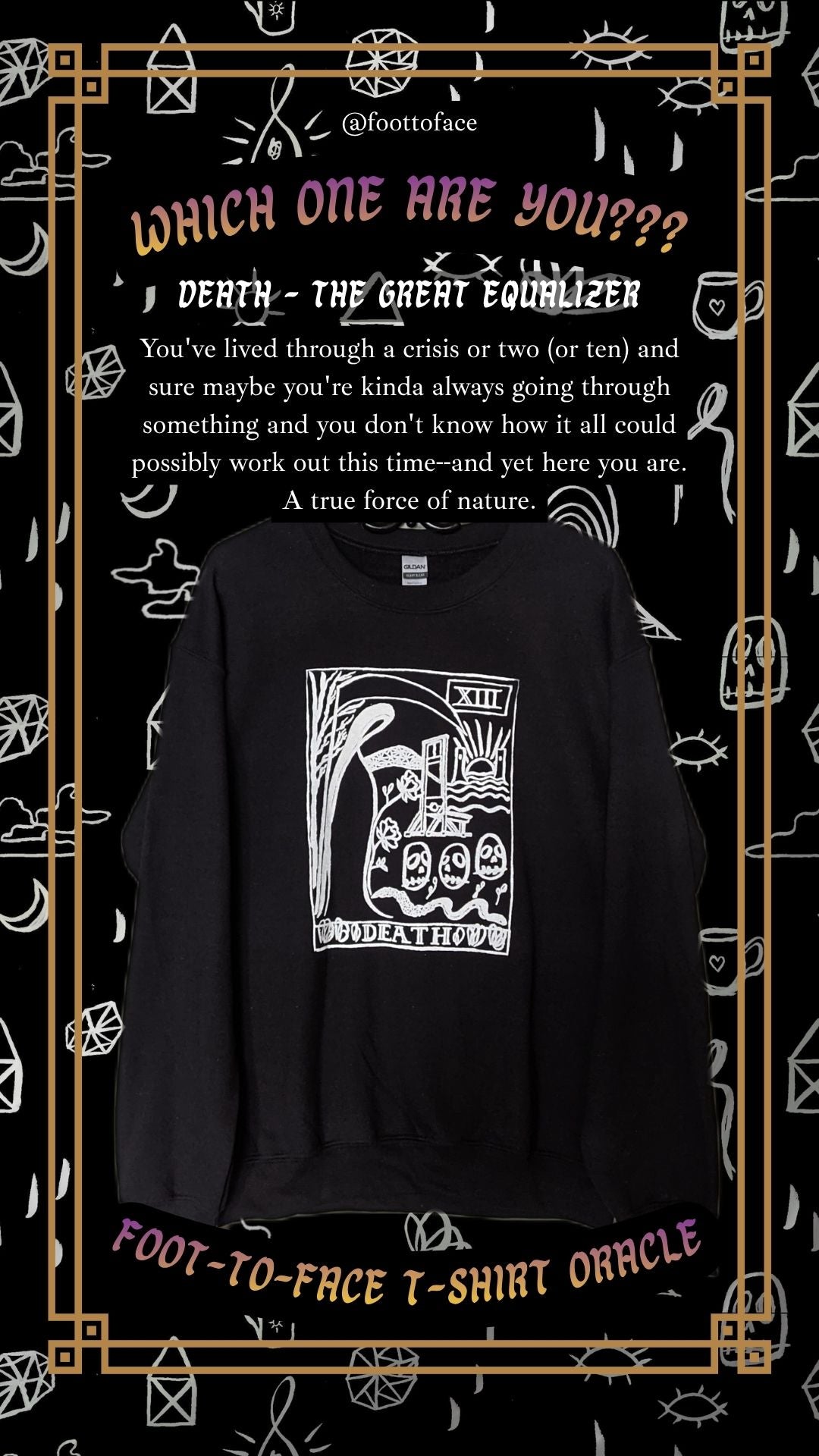 Death Sweatshirt - PRE-ORDER
