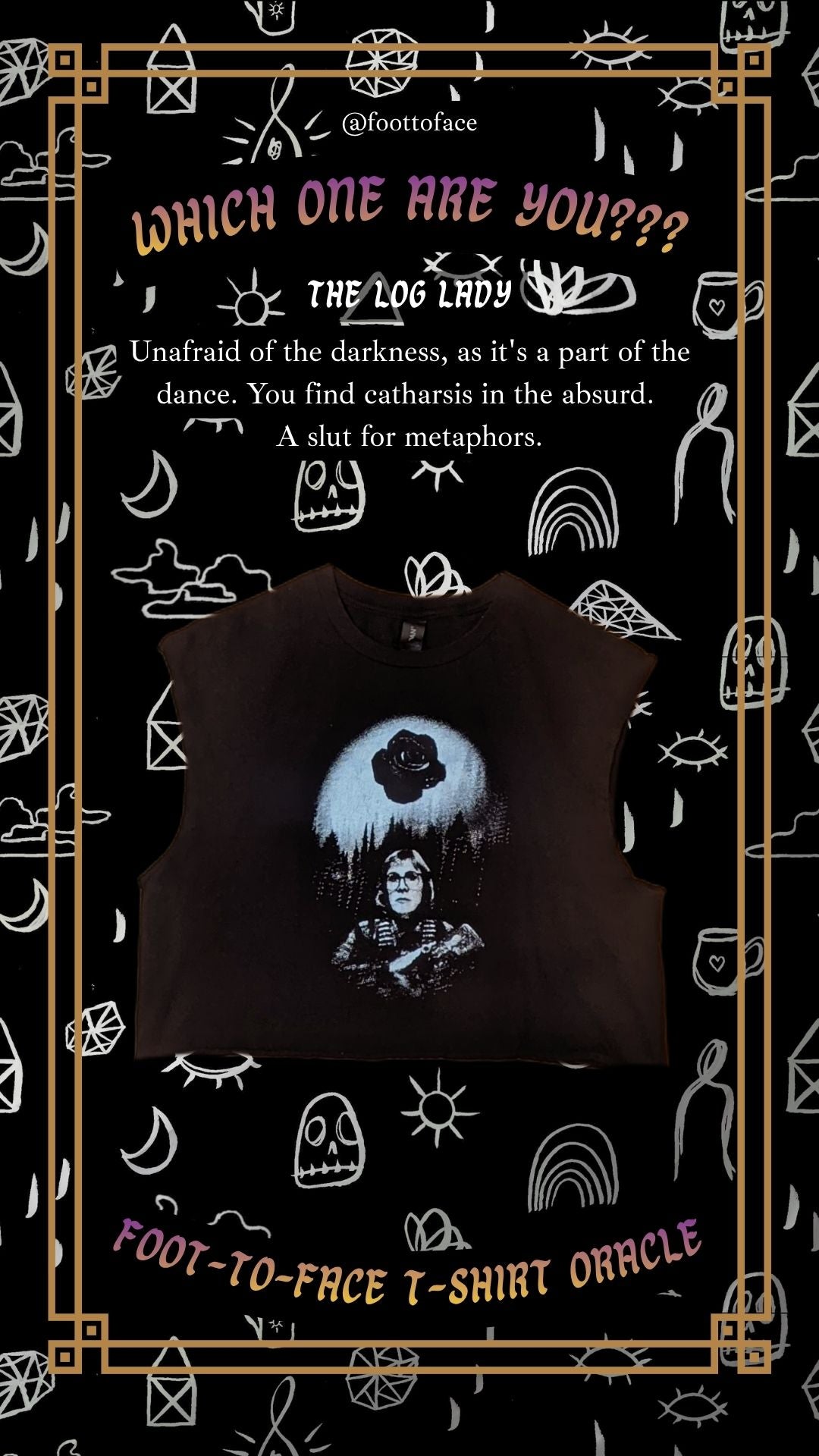 The Log Lady Tee - PRE-ORDER