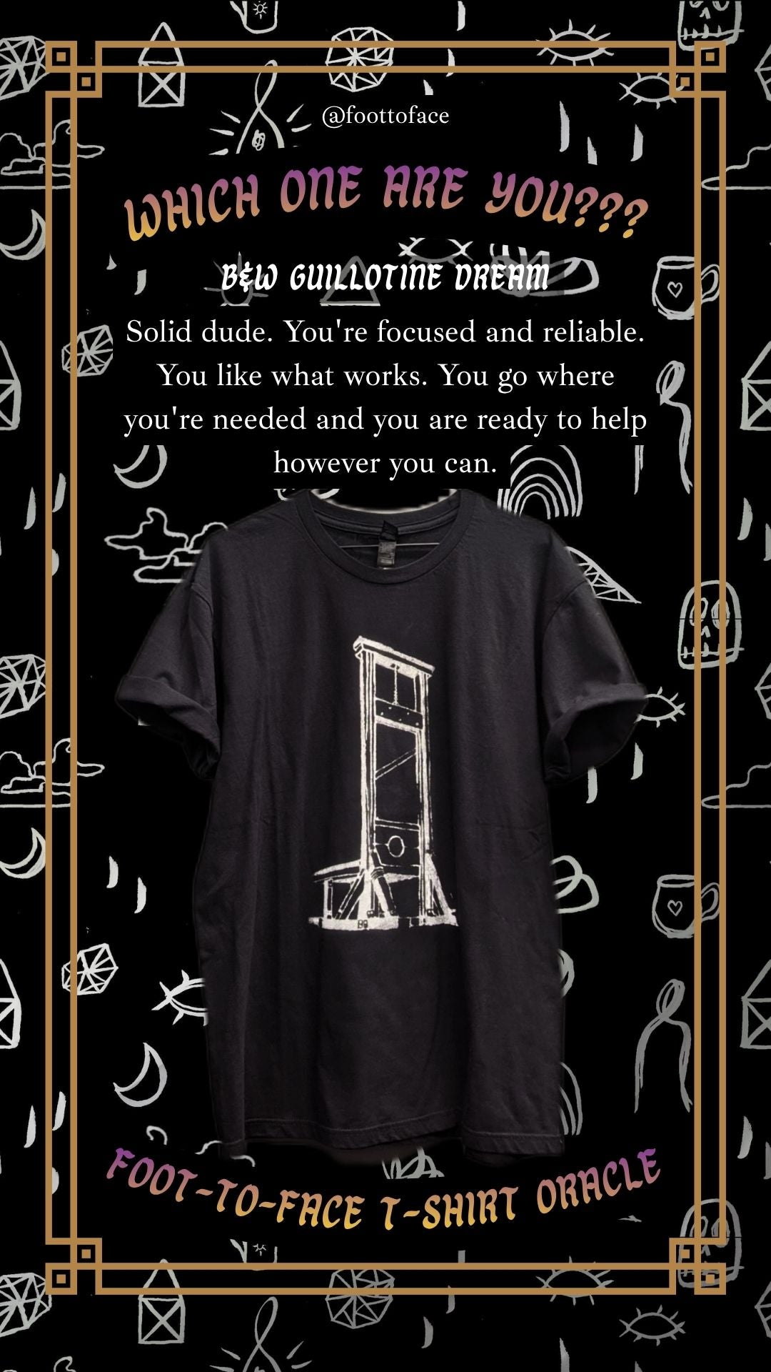 Guillotine Dream Tee - PRE-ORDER