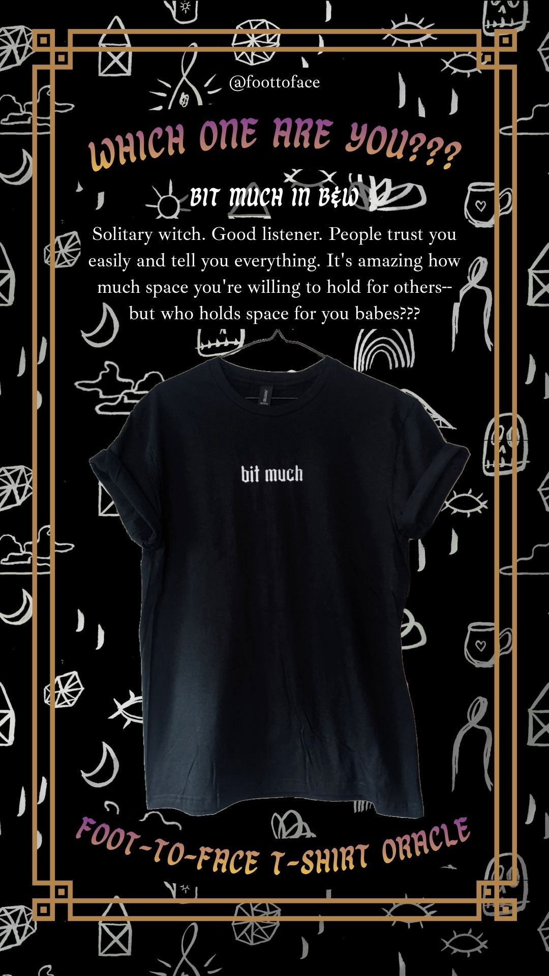 Bit much tee - PRE-ORDER
