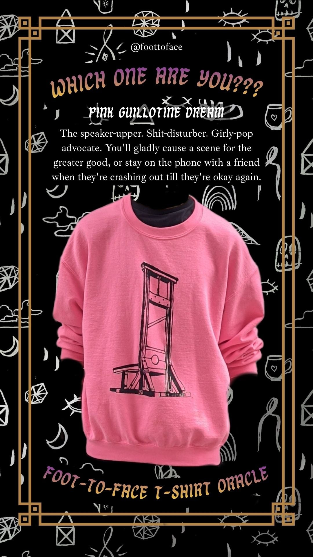Guillotine Dream Sweatshirt - PRE-ORDER