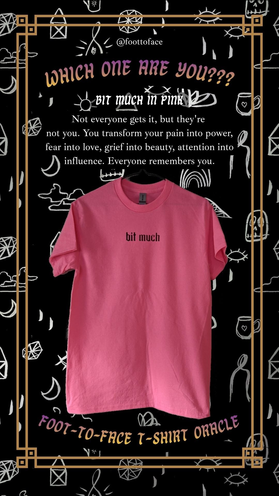 Bit much tee - PRE-ORDER