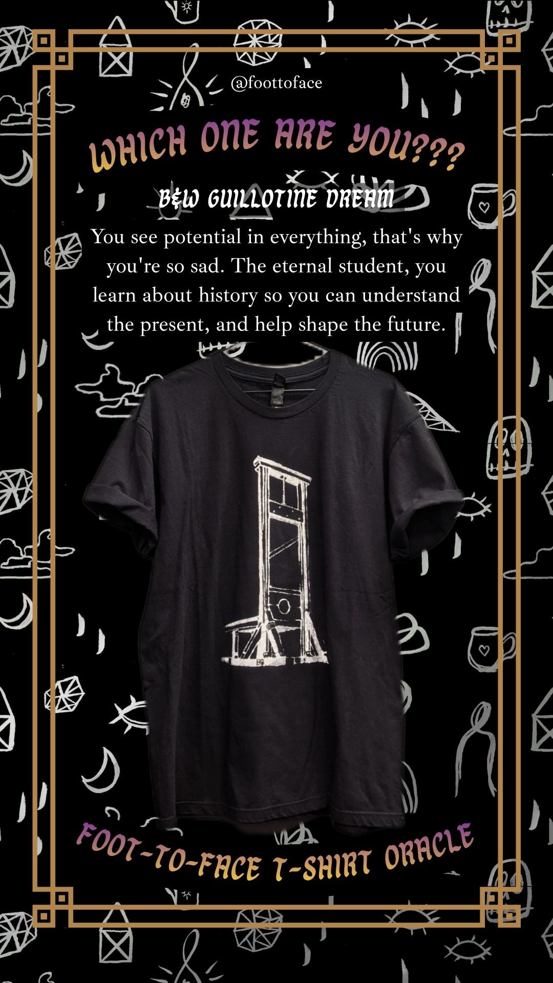 Guillotine Dream Tee - PRE-ORDER