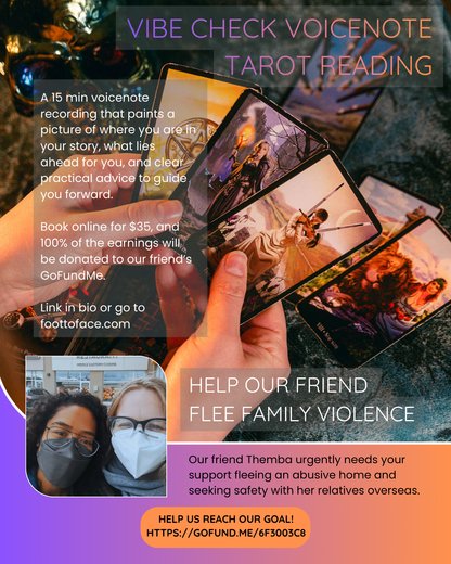 Vibe-Check Voicenote - Tarot Reading - 15 min
